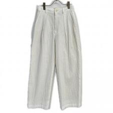 スティーブンアラン ホワイト RIPLE COTTON TUCK TROUSERS 買取実績です。