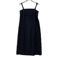 セオリーリュクス 24AW 03-4405511 ブラック シルク混 レースジャガードキャミソールワンピース 買取実績です。