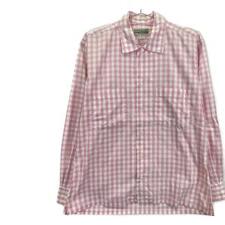 インディビジュアライズドシャツ ピンク ギンガムチェック MOJITO FIT オープンカラー シャツ 買取実績です。