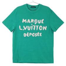 ルイヴィトン RM262MQ NPL HUY41W 26AW グリーン Marque L. Vuitton Deposee エンブロイダリー シグネチャーTシャツ 買取実績です。