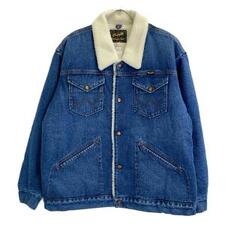 ラングラーを宅配で買取。【×6(ROKU)】WS9274 ブルー DENIM BOA JACKET デニムボアジャケットを買取りました。状態は未使用に近い試着程度の品です。