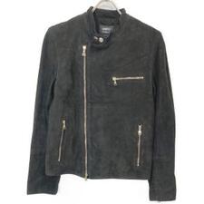 エンメティ ブラック ゴートスキン スエード ジョセフ セミダブル ライダースジャケット 買取実績です。