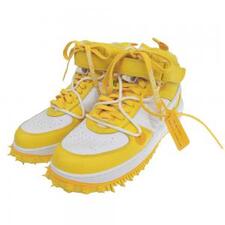 ナイキ 【×オフホワイト】DR0500ー101 イエロー Air Force 1 Mid SP 買取実績です。