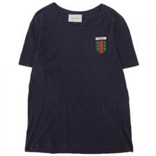 グッチ 415708 ネイビー エンブレム Tシャツ 買取実績です。