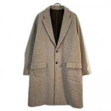 アダムエロペ ベージュ extra fine wool 140´s チェスターコート 買取実績です。