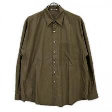 オーラリー A24AS02TN 24AW カーキ WASHED FINX TWILL BIG SHIRT 長袖シャツ 買取実績です。