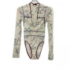 フミカウチダ FU-S-TP005 IVORY FLOCKY PRINTED TULLE DOUBLE-FRONT BODYSUIT 買取実績です。