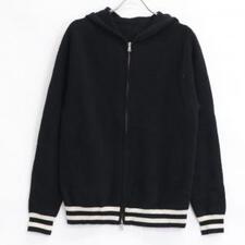 ソフネット SOPH-242073 ブラック WOOL FLEECE ZIP UP HOODIE 買取実績です。