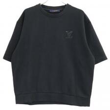 ルイヴィトン 25AW RM252ME RWC HTY42W ブラック LV エンベリッシュド ジャージーTシャツ LVラインストーンロゴ ショートスリーブスウェット 買取実績です。