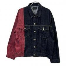 ヨーク 24FW インディゴ×レッド Hand Painted Denim ジャケット 買取実績です。
