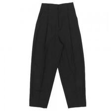 ナラ 24AW-LP1 ブラック レーヨン混 High waist tapered ハイウエストテーパードタックパンツ 買取実績です。