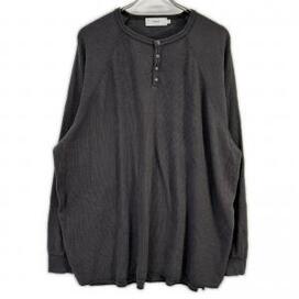 グラフペーパーのGU231-70318B グレー Waffle L/S Henley Neck Tee ヘンリーネック長袖カットソーの買取実績です。