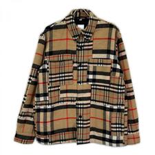 バーバリー ブラウン ノバチェック ウール CATERHAM BLOCK SHIRT 買取実績です。