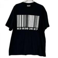 ヴェトモン 22SS ブラック バーコード Tシャツ 買取実績です。