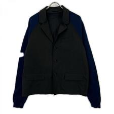 マルニ ブラック×ブルー ニット切り替えジャケット 買取実績です。