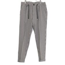 ウノ ピゥ ウノ ウグァーレ トレ MRP635-POE505 ブラック×ホワイト COMFY CREASE SLACKS ハウンドトゥーススラックスパンツ 買取実績です。