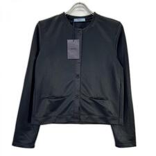 プラダ 34384 ブラック 10年 JERSEY RASO エルボーパッチ カーディガン 買取実績です。