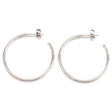 ティファニー 925 ナロー フープ ピアス 買取実績です。