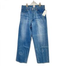 ビソウン 24SS 24SS-BIS-PT01K インディゴ ペイントデザイン ストレートデニムパンツ 買取実績です。