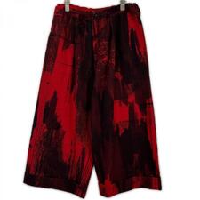 ワイズ 24AW YO-P19-120 レッド 総柄 ウールパンツ 買取実績です。