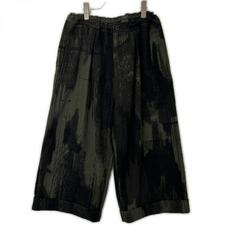 ワイズ 24AW YO-P19-120 カーキ 総柄 ウールパンツ 買取実績です。