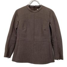 ジルサンダー JSPP560210 ベージュ ウールシルク ノーカラージャケットプルオーバー 買取実績です。