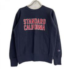スタンダードカリフォルニア チャンピオン別注 ネイビー リバースウィーブ クルーネックスウェット 買取実績です。