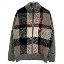 ブラックレーベル・クレストブリッジ 51N80-490-42 24年 マルチカラー パネルチェック ジップブルゾン 買取実績です。