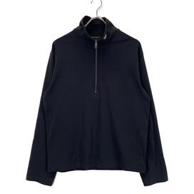 アルマーニ EM004747 ブラック モックネックセーター ジャージー パーシャルジップ 買取実績です。