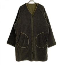 ジョンブル カーキ 16547T リバーシブル ノーカラーコート 買取実績です。