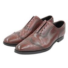 クロケット&ジョーンズ 【Traiding Post別注】8956 ブラウン レザー LINDSEY セミブローグ ウィングチップシューズ 買取実績です。