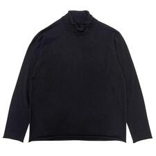 ヨーガンレール ブラック カシミヤ×ウール アルパカ混 ハイネック ニット 買取実績です。