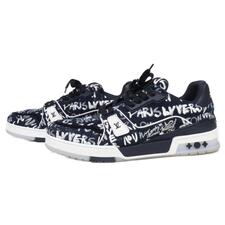ルイヴィトン ×NIGO 1AIKPM インディゴ デニム LVトレイナー スニーカー 買取実績です。