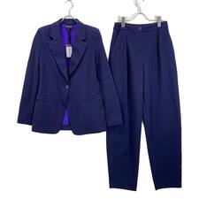 アルマーニ パープル ヘリンボーン ジャケットパンツ セットアップ 買取実績です。