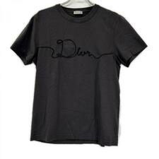 ディオール 613J668A0677 ディオールリボン ブラック クルーネックTシャツ 買取実績です。
