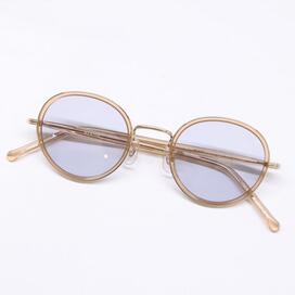アヤメのFOCUS/フォーカス ライトブラウン×クールグレー チタン テクニカルボストン サングラス/アイウェアの買取実績です。