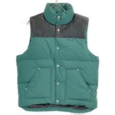 ショット 3122071 グリーン×ブラック COMBI DOWN VEST 買取実績です。