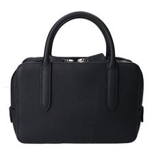 メゾンタクヤを宅配で買取。ブラック×アズール ジャーマンシュランケンカーフ×ラムスキン Mini Box Brifcase ミニボックスブリーフケースを買取りました。状態は若干の使用感がある中古品です。