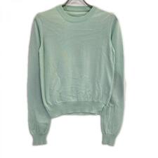 メゾンマルジェラ S51HA0904 ミントグリーン elbow patch long sleeves knit sweater クルーネックセーター 買取実績です。