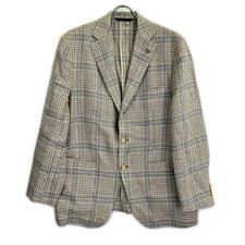 ベルベスト G10647 ベージュ系 チェック ヘンプ×ウール JACKET IN THE BOX 3Bジャケット 買取実績です。