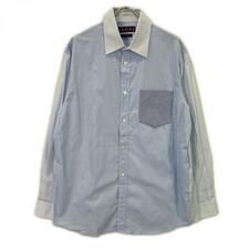グッチ 833294 25AW ブルー ストライプ 長袖シャツ 買取実績です。