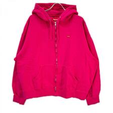 シュプリーム 25FW ピンク SMALL BOX ZIP UP HOODED SWEATSHIRT 買取実績です。