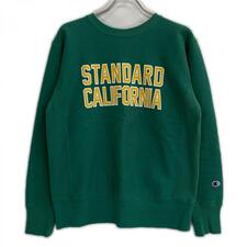 スタンダードカリフォルニア チャンピオン別注 グリーン リバースウィーブ クルーネックスウェット 買取実績です。