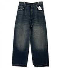 バレンシアガ 23AW 767979 TNW65 ブルー DOUBLE FRONT WIDE LEG JEANS 買取実績です。