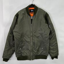 ステューシー カーキ MA-1 フライトジャケット 買取実績です。