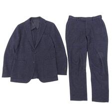 バーニーズニューヨーク ネイビー 2B サイドベンツジャケット・パンツ セットアップ 買取実績です。