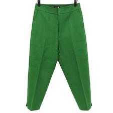 ドゥロワー グリーン ウール100 スリット センタープレスパンツ 買取実績です。