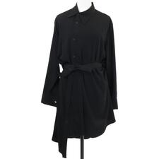 ヨウジヤマモト FY-B55-500 24SS ブラック CHINE R-FRONT ZIP SHIRT 買取実績です。