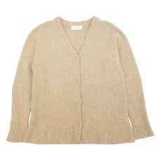マメクロゴウチ MM21FW-KN033 ベージュ ウールカシミヤ Brushed Knitted Cardigan 買取実績です。