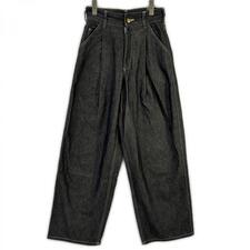 ザリラクス 24SS-REPT-207L ブラック セルロース×コットン ジップフライ ハイウエストデニムパンツ 買取実績です。